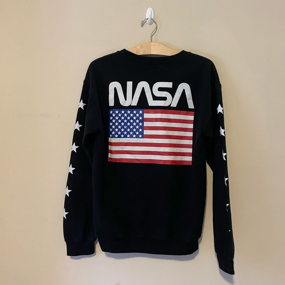 Black NASA Sweater - Picture 2 of 6